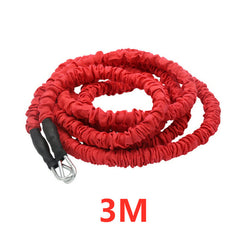 Double resistance band pull pull rope stretch track and field track and field race force explosive jump