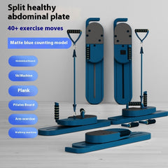 Multifunctional Split Pilates Fitness Board Training Equipment